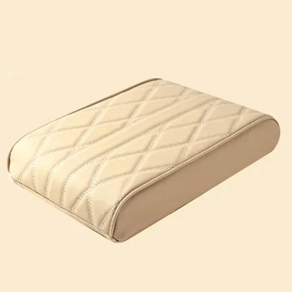 

Удобный коврик подлокотника для автомобиля, мягкий чехол для подлокотника, толстый чехол для центральной консоли, защитная подушка бежевый