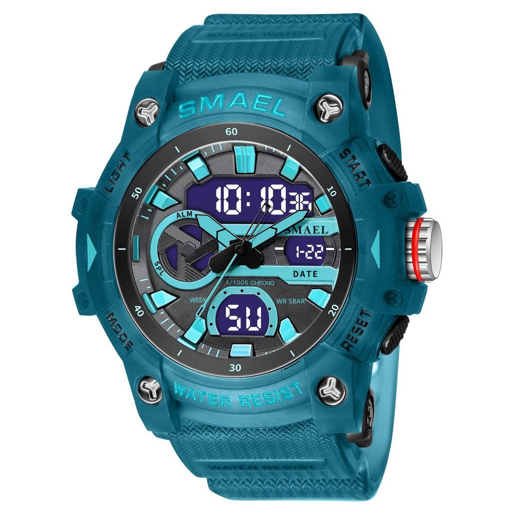 All-match Waterproof Outdoor Sports Electronic Watch for Male Students