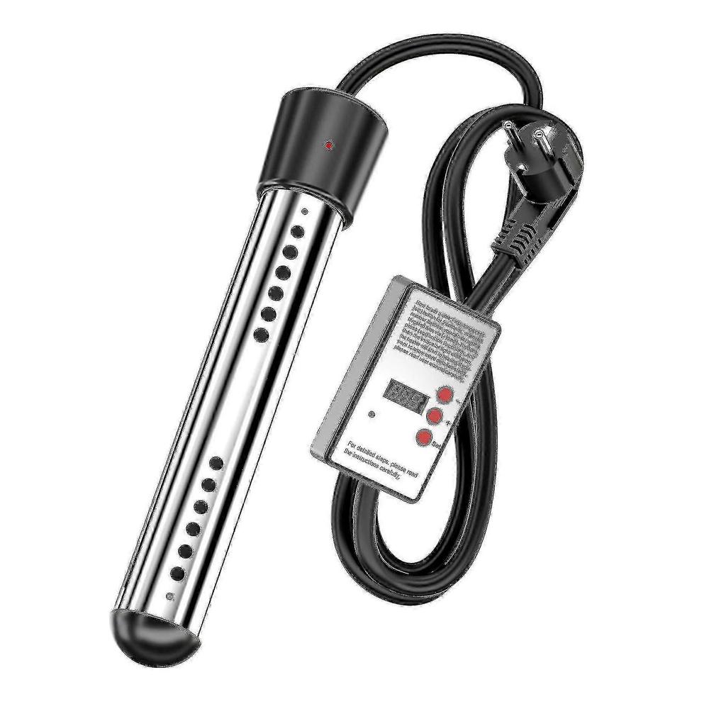 1500-3000w Electric Submersible Water Heater 3000w Swimming Pool Rapid Heating Heating Rod Intelligent Timing