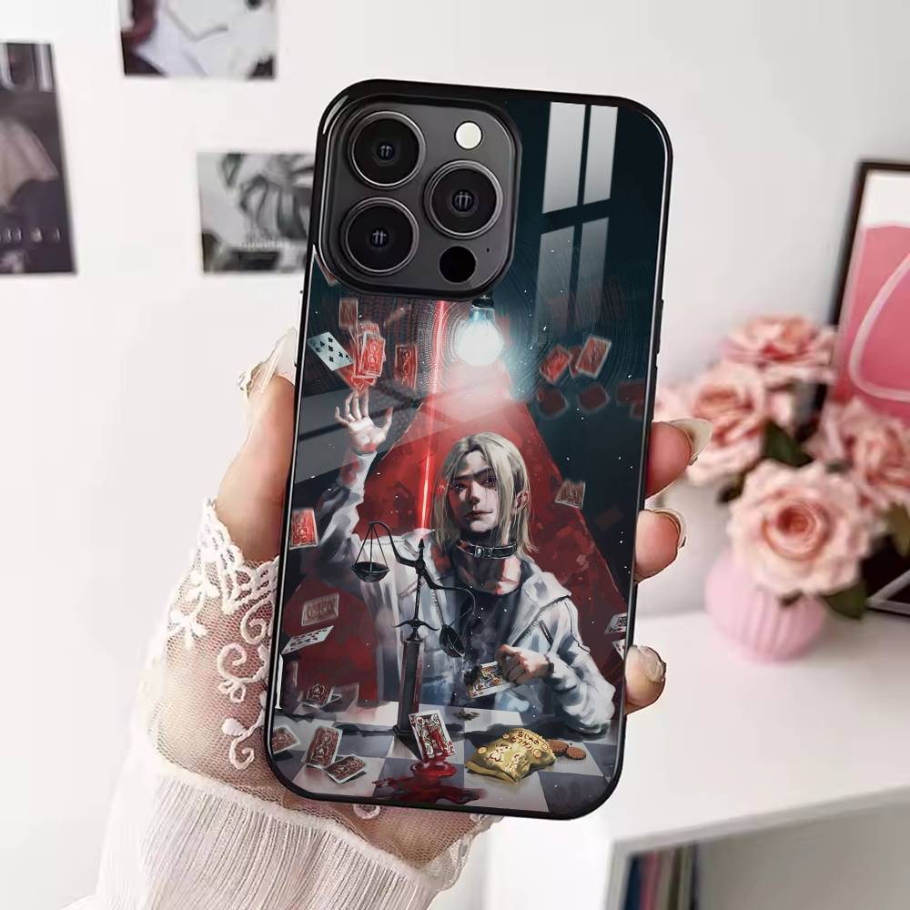 Hot TV Alice In Borderland Phone Case For iPhone 17 16 15 14 13 12 Pro Max Plus for Magsafe Mirror Wireless Magnetic Cover