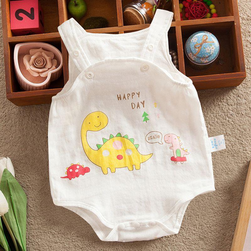 Newborn Cotton Pipa Summer Gauze Onesie