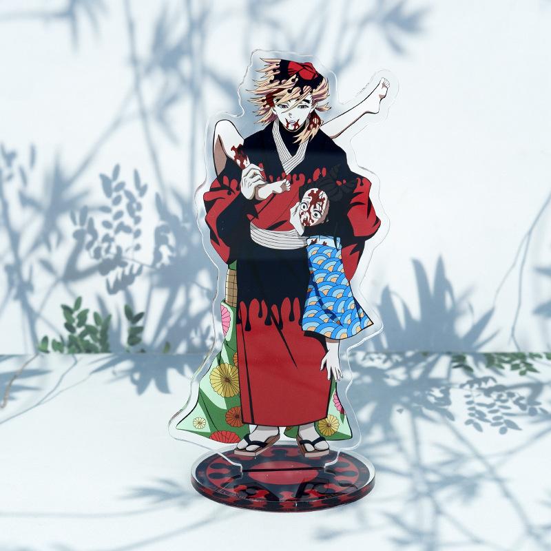 Anime Tomioka Giyuu Rengoku Kyoujurou Kibutsuji Muzan Tokitou Muichirou Kanroji Mitsuri Akaza Acrylic Stand