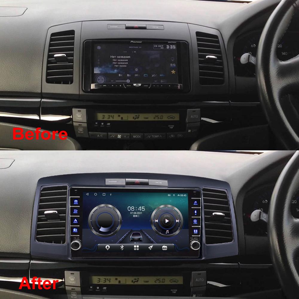 2 Din Android Auto Radio Player Video Multimedia pentru Toyota Allion Premio T240 2001-2007 Cu Buton Buton WiFi 1+16GB