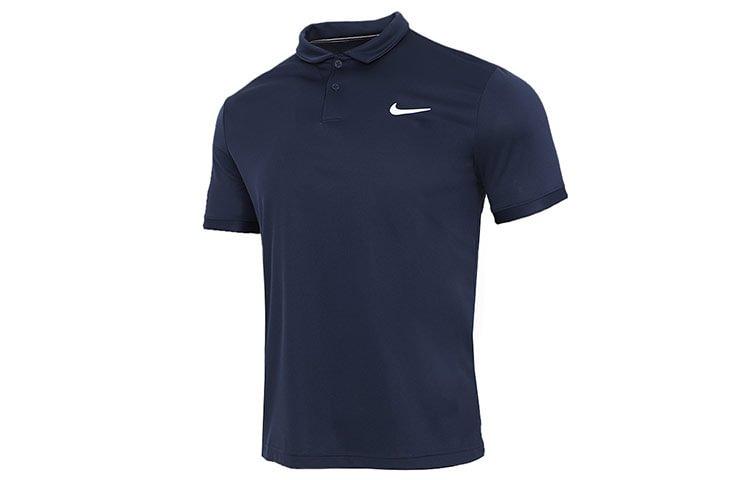 Nike Dri Fit Polo Shirt Men s Navy Blue CW6851-451 S