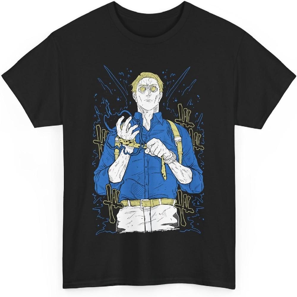 

Jujutsu Nanami Anime T-Shirt Unisex Kaisen Kento Anime Japanese Cotton JJK XXXXXL чорний