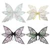 Princess Fairy Butterflies Angel Wing for Kids Girls Party Fancy Wand Carnival Costume for Halloween Cosplay