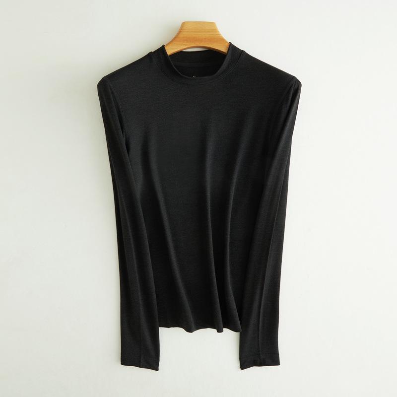 

Женский акриловый теплый базовый слой с длинным рукавом и полувысоким воротником XL (Weight 120-135 lbs)