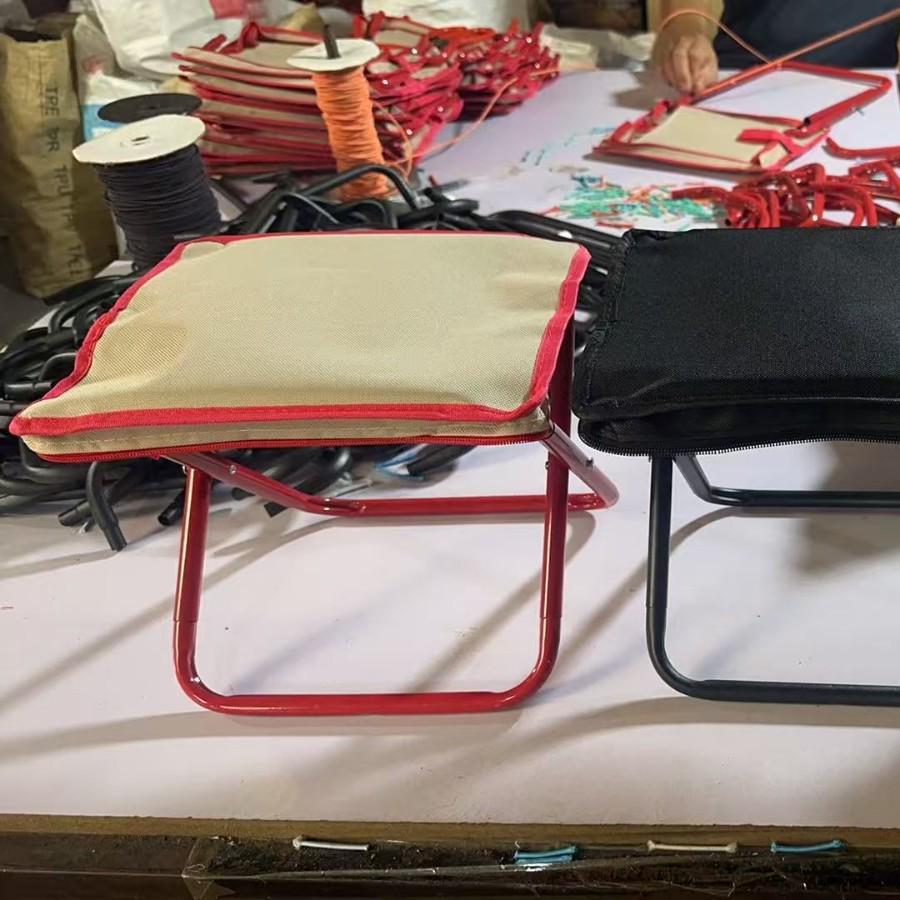 Portable Folding Stool - Compact Travel Seat for Train, Outdoor, and Fishing