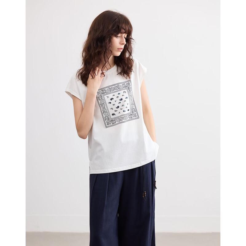 Women's Cooling Retro Print T-shirt