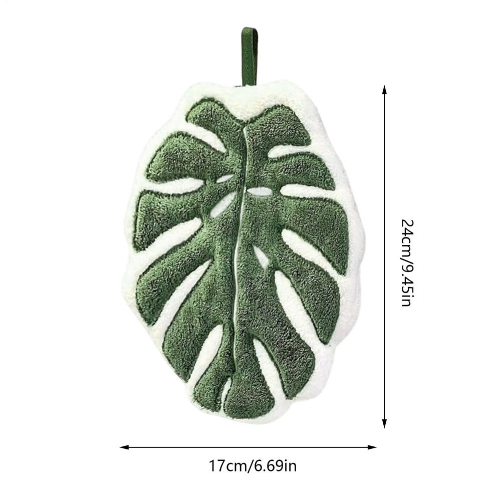 Hand Towel Absorbent Kitchen Towel Soft Towel Hanging Towels Handkerchief Towels Home Wash Hand Towels Bathroom Accessories