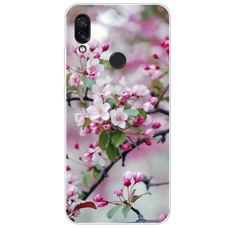 For Xiaomi Redmi Note 7 Case Flower Animal Cover Silicone Case For Redmi Note 7 Pro Note7 Bumper Shockproof Phone Case Coque