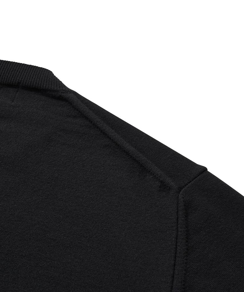 CUZNELLO Soft Touch Round Knit_Black
