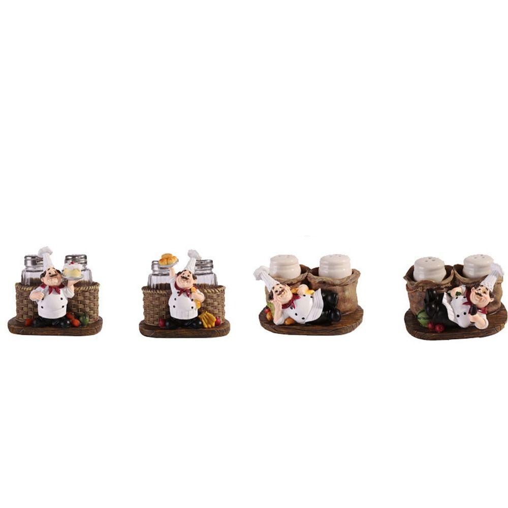 Creative Seasoning Jar Resin Storage Can Craft Powder Bottle Home