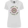Blame It On My Hippy Soul 60s 70s Flower Power Womens Wider Cut T-Shirt