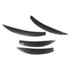1 Pair Front Bumper Splitter Grille Trim Stylish Look Spoiler Diffuser Grille Trim Strip Replacement for   E‑Class W214  ‑Line 2024 and Later