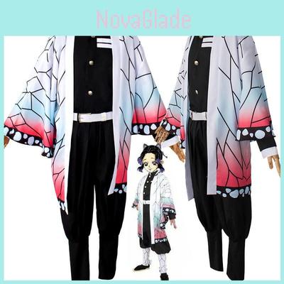 Demon Slayer Kimetsu No Yaiba Kochou Shinobu Cosplay Kostým Roucho Pro Nadšence