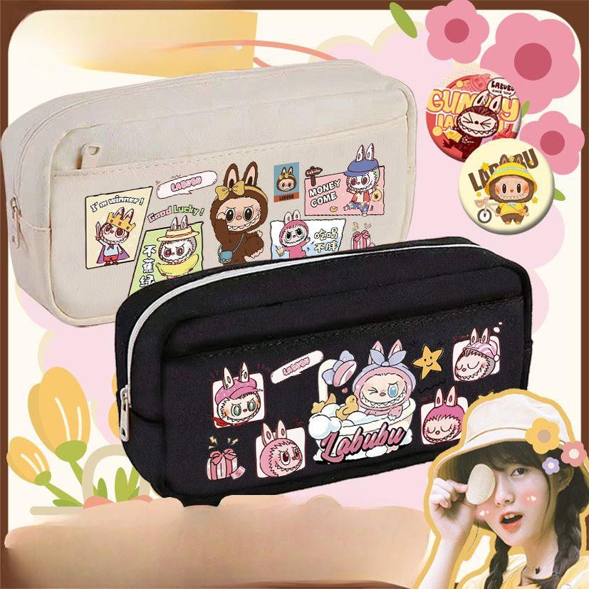 Cute Pen Case, Double-layer Large-capacity Pen Case, Primary School Stationery Box, Little Girl's Back-to-school Pen Case