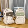 Schoolbag new high-capacity spine protection for primary and secondary school students to reduce the burden backpack fashion printing 