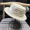Summer Shade Outdoor Sun Hat Fashion Versatile Straw Hat Women's French Hat Temperament Sunscreen Hat