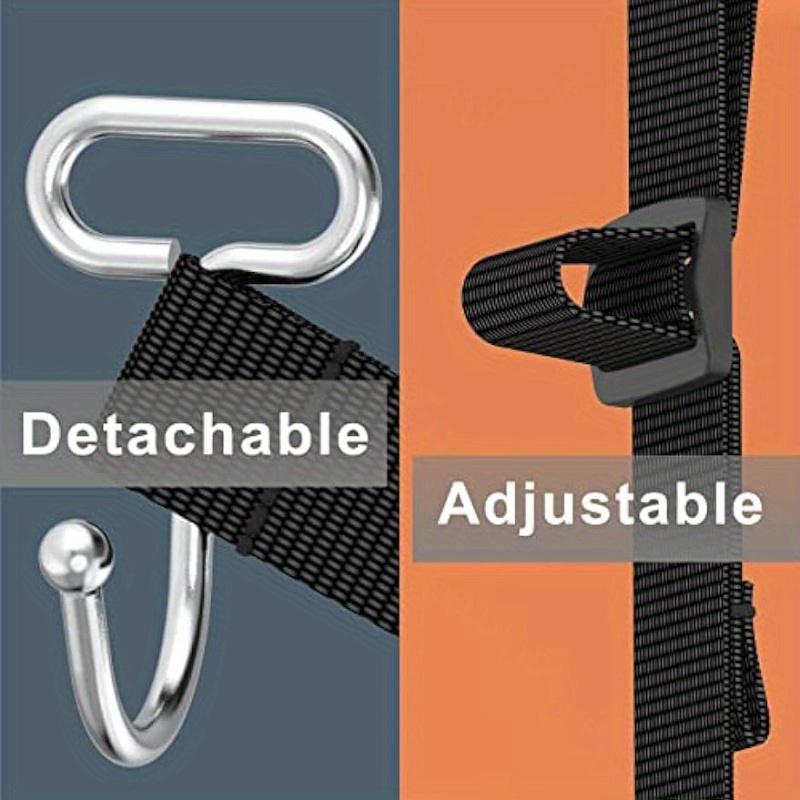 1pcs Car Headrest Hooks for Purses and Bags,Car Front Seat Holder,Adjustable Rear Seat Hooks,Metal Heavy Duty Hooks
