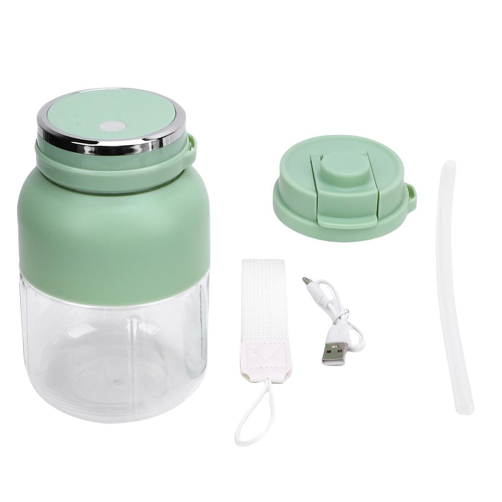 Portable Blender 800ml Electric Personal Blender for Shakes Smoothies Cordless Rechargeable Portable Juicer Cup with