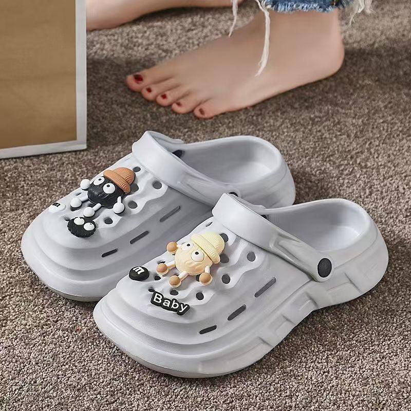 Letní styl Protiskluzové EVA pantofle pro muže a ženy - Měkká podrážka Ležérní plážová a outdoorová obuv