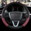 for Seat ibiza 6L 6J 6P 6F KJ1 FR Car Steering Wheel Cover PU Leather Non-slip 9 Colors Auto Accessories Fast Shipping