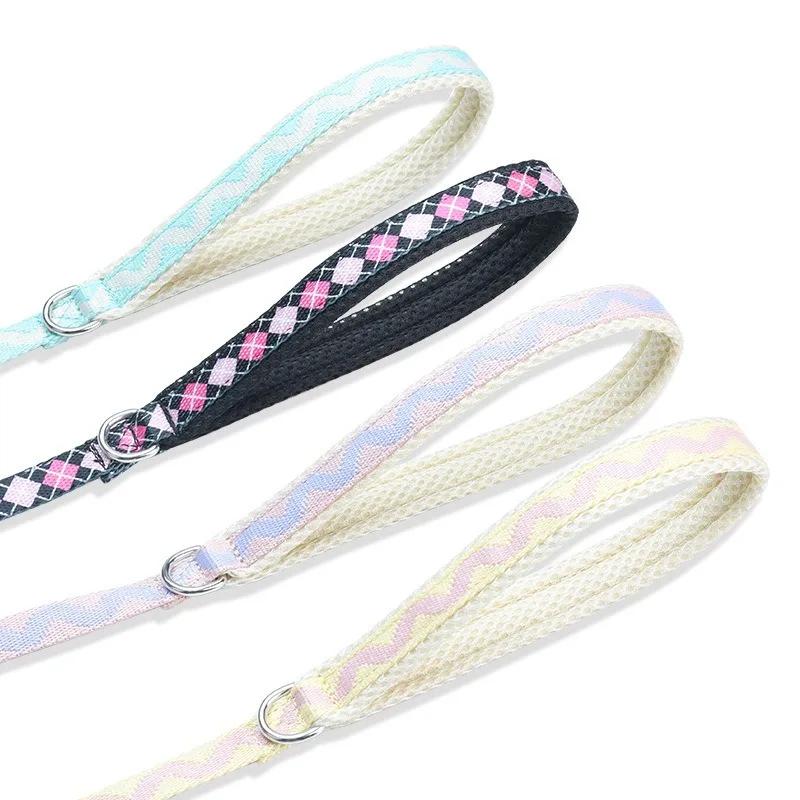 Dog vest style harness Adjustable Dog Harness Vest Anti Escape Leash Set Breathable Pet Chest Back Strap for Small Medium Large