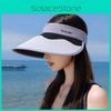 Outdoor Sunshade Hat With Large Brim And Polyester Fabric For Summer