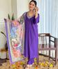 Indian Pakistani Top Tunic Kurta Pant Dupatta Set Women Bollywood Salwar Kameez Kurti Dress