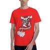 Chicago Shoe Bull Red White Hip Hop 100 Cotton Casual Breathable Confortable Vintage Designer Clothes Men Graphic Tee