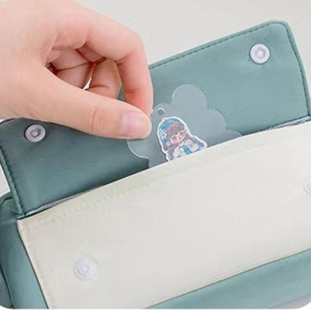 INS Student Pencil Case Flip Style Gel Pen Organizer Simple Simple Pencil Pouch Kids