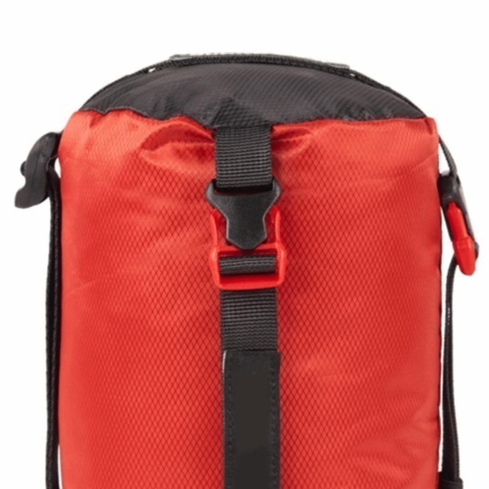 

Lightweight Compression Bag 70D Nylon Space Saving Bag Durable Compression Stuff Sack Backpacking Red 4-6L
