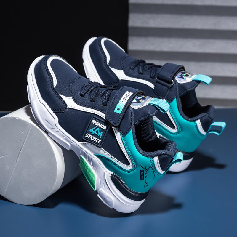 Utendørs vanntette løpesko i skinn Lette fritidssko Store gutter Jenter Sportssko