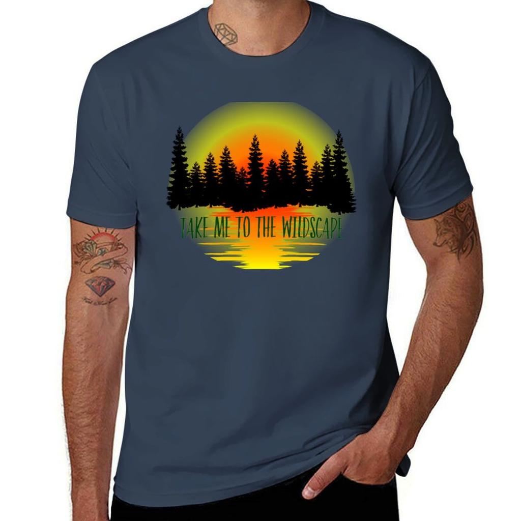 Take Me To The Wildscape Tshirt Festive Simple Tshirt