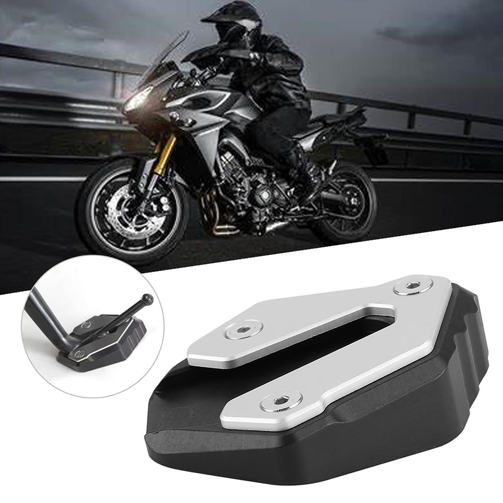 Motorcycle Side Stand Extension Pad Enlarge Fit for MT 09 Tracer XSR900