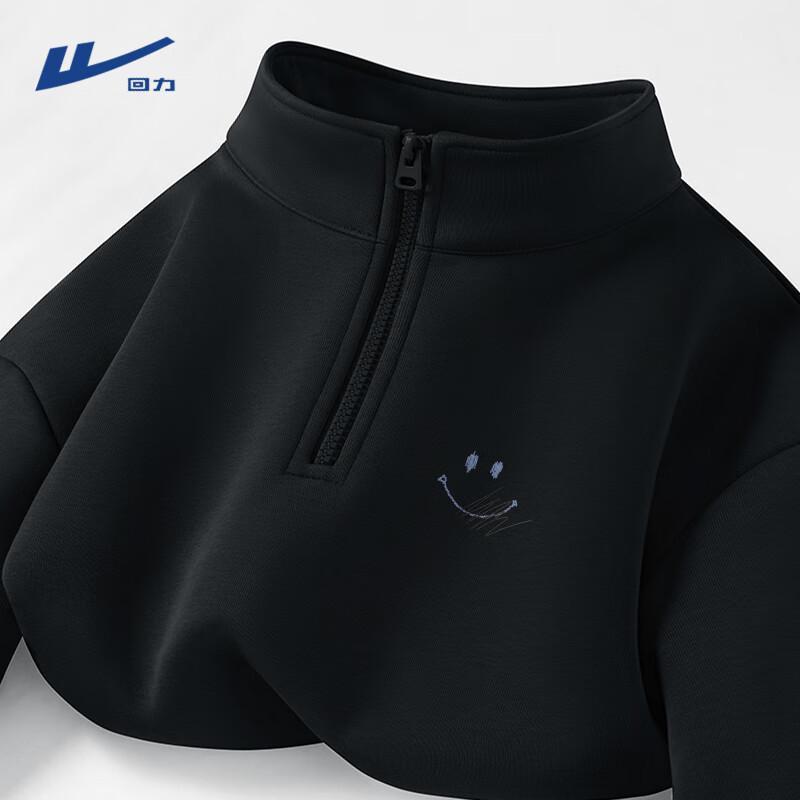 Warrior Men s Stand-Collar Fleece-Lined Sweatshirt XL