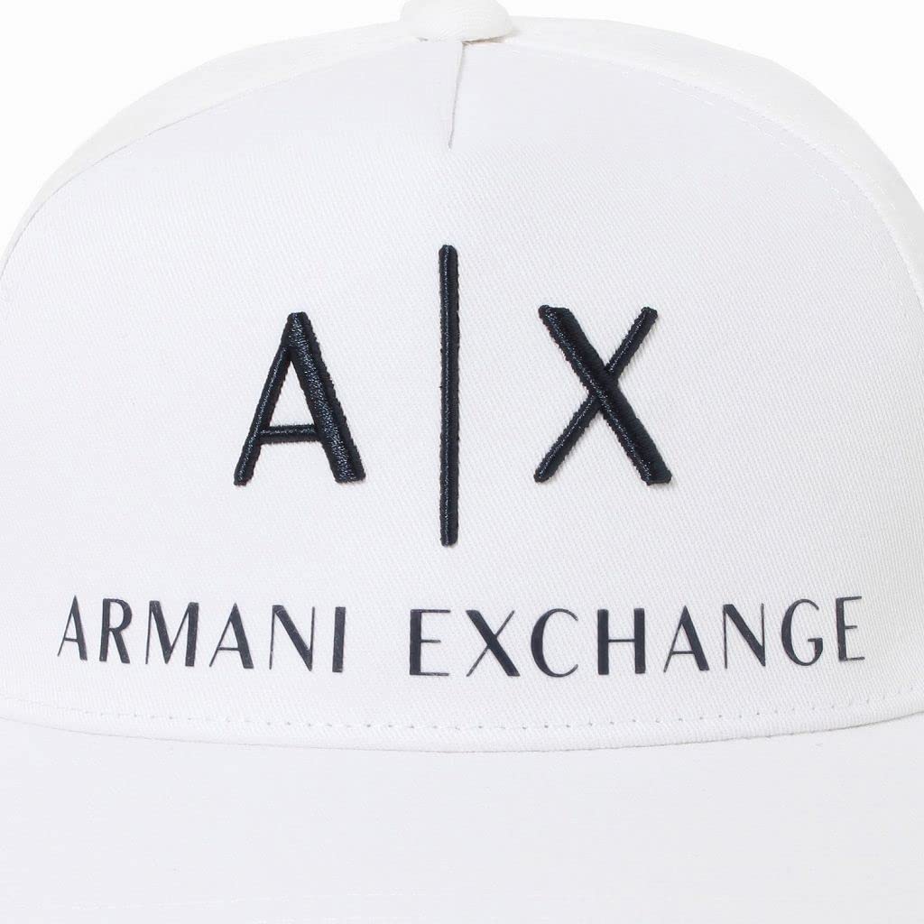 Čepice 954039 CC513 00812 [Armani Exchange] Pánská bílá/tmavomodrá [Položka]