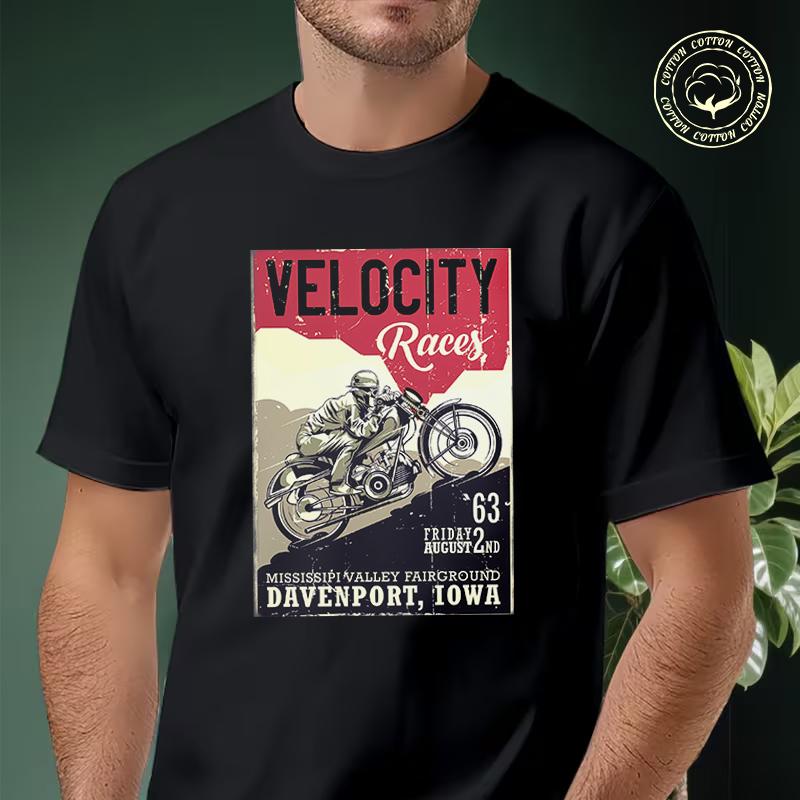 Motor Racing Vintage Men's Moto T Shirt Casual Dress High Quality Mens Cotton Round Neck Short