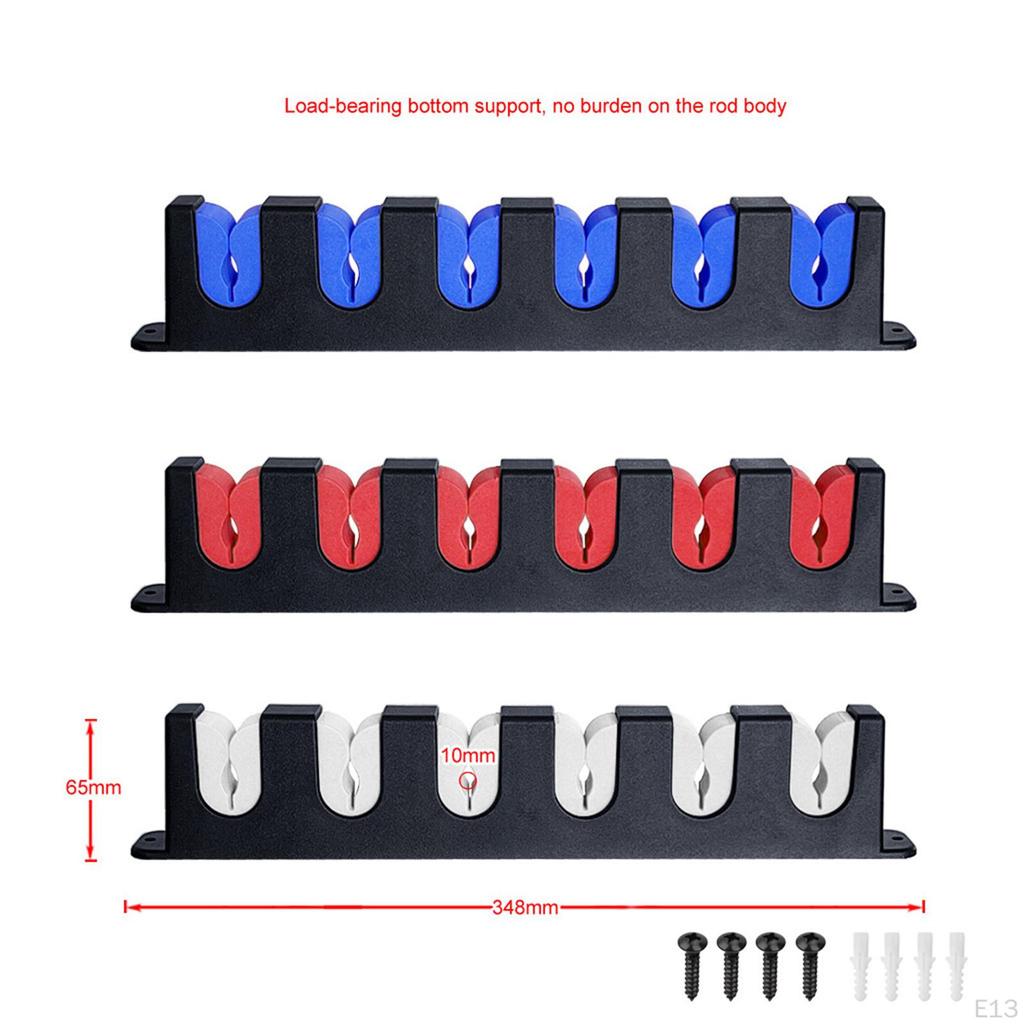 of Rod Holder 6-- --support Wall Mount