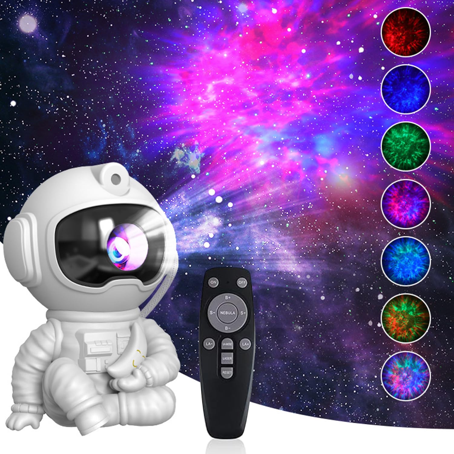 

Night Aurora Aurora Tabletop Home Authentic Projector Star Star Starry Indirect USB Remote Control Room Atmosphere Christmas Gift Light, Light, Lamp, білий
