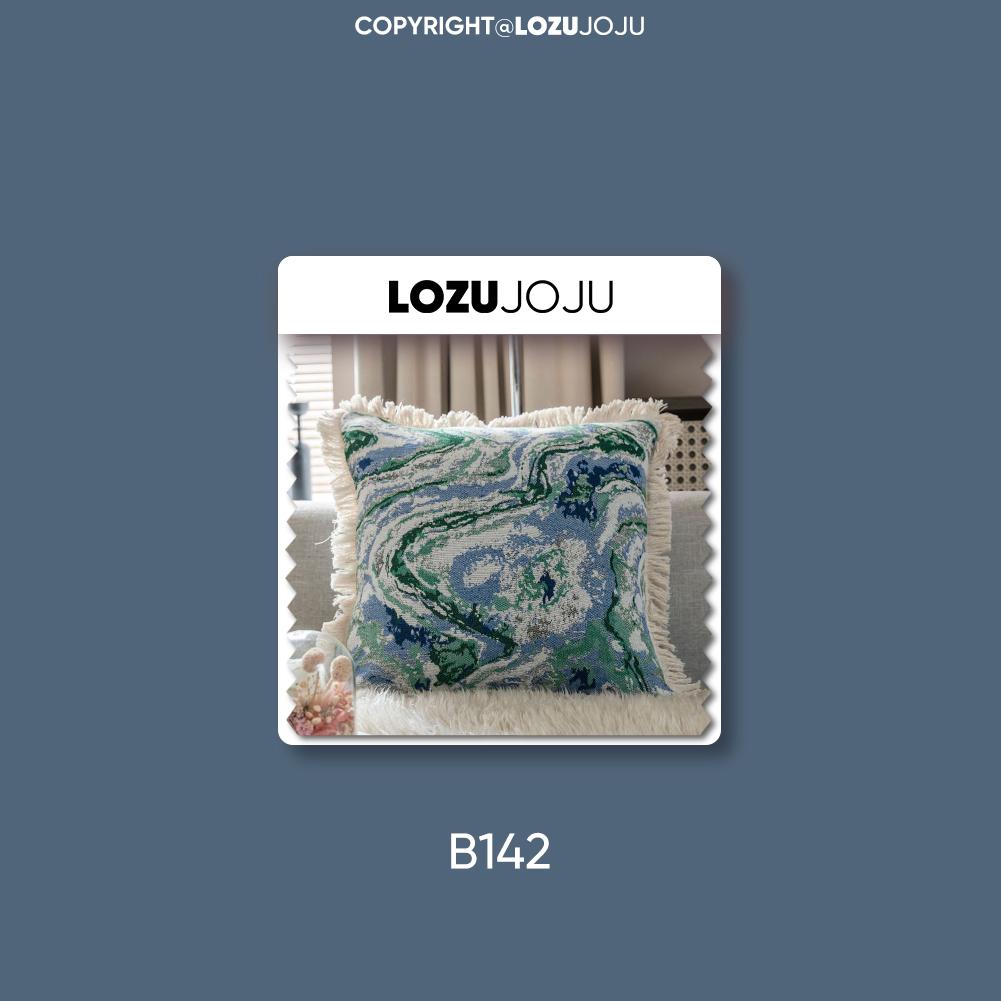 1PC LOZUJOJU Fashionable Artistic Pillowcase Polyester Tassel Pillowcase For Sofa Living Room Home Decor