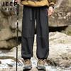 JEEP SPIRIT Men's Korean Style Cargo Jogger Pants