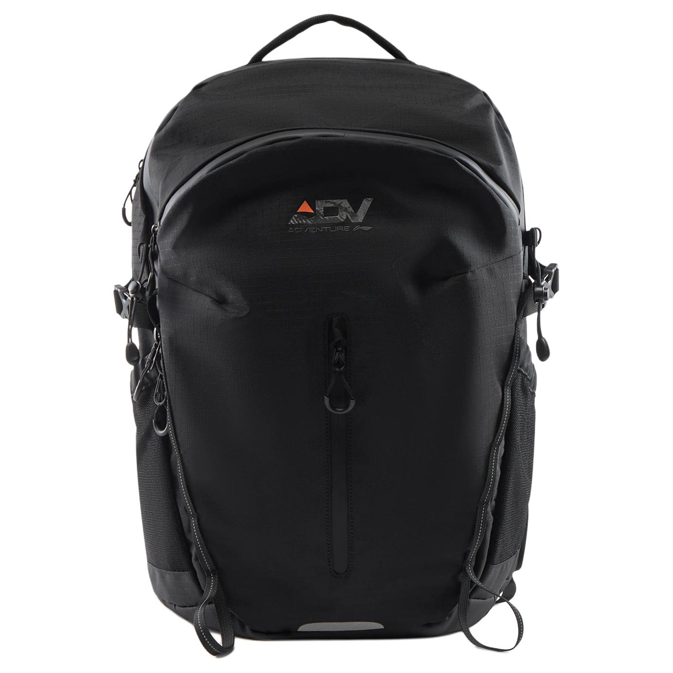 Li Ning Running Series Casual Nylon Backpack Unisex Backpack Black ABSV261-1 Black