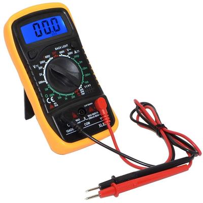 FMTXL830L Digital Voltage Compact Large Digital Overload Compact and Lightweight Multimeter, AC/DC Dual-Use Current/Voltage/Resistance Tester,