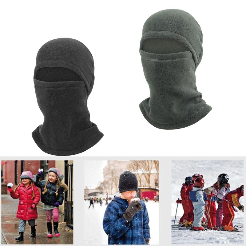 Elastic Windproof Beanies Hat Balaclava Neck Protect Hat for Adult Teens Cycling