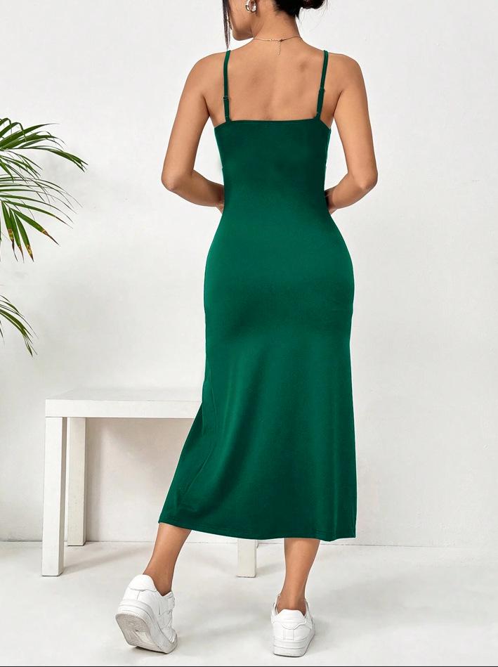2025 Summer Spaghetti Strap Slim Fit Sexy Leopard Print Dress for Women