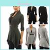 Gemütliches Damen-Cardigan-Oberteil Mit Weichem Fleece-Fell Für Winterliche Wärme Und Stil