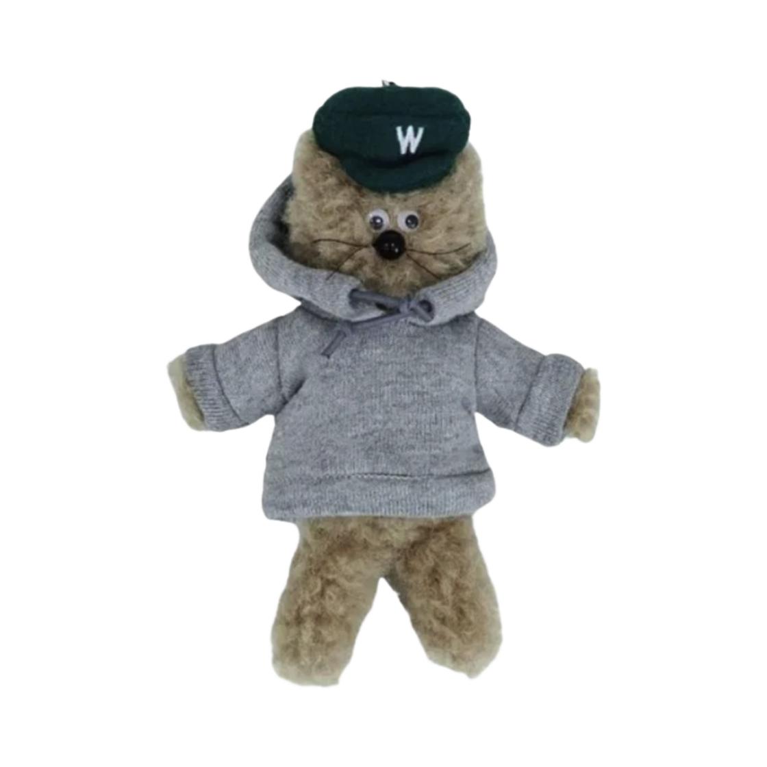 Monamhee x Choi Woo Shik Wooshikhee Keyring Brown ONE SIZE