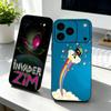 Cartoon I-Invader Z-Zim Gift  Phone Case Silicone Soft For IPhone 17 16 15 14 13 12 11 X XR Plus Pro Max Plus